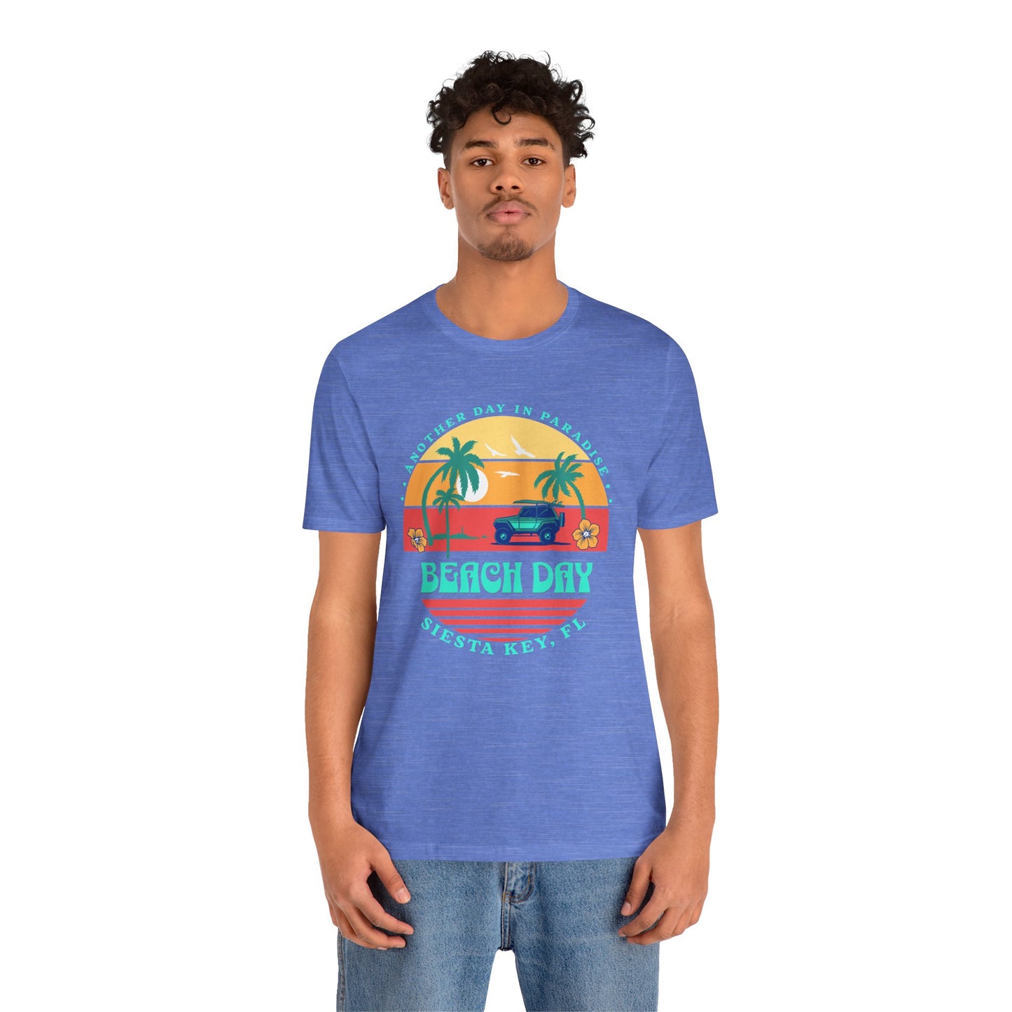 Beach Day in Paradise Unisex Short Sleeve T-Shirt