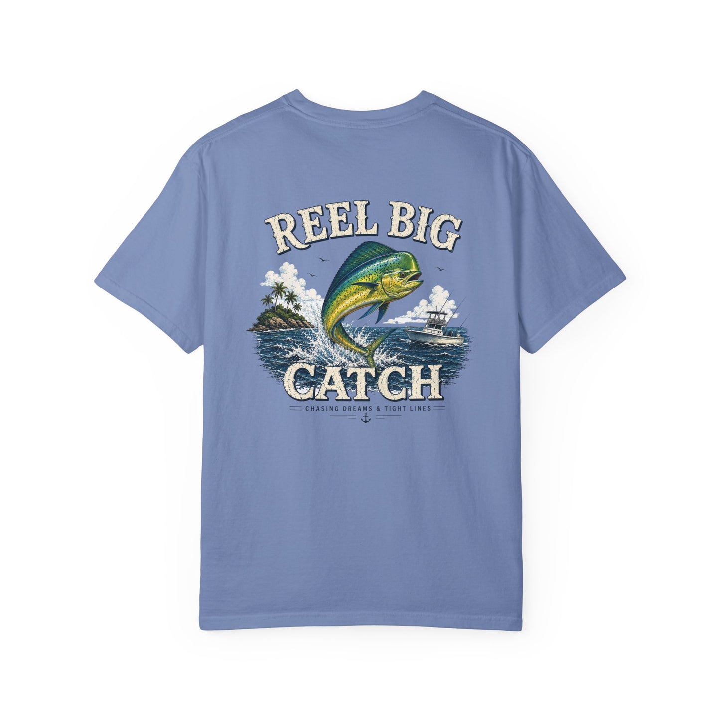 Reel Big Catch Mahi-Mahi T-Shirt, Bull Dolphin, Dorado
