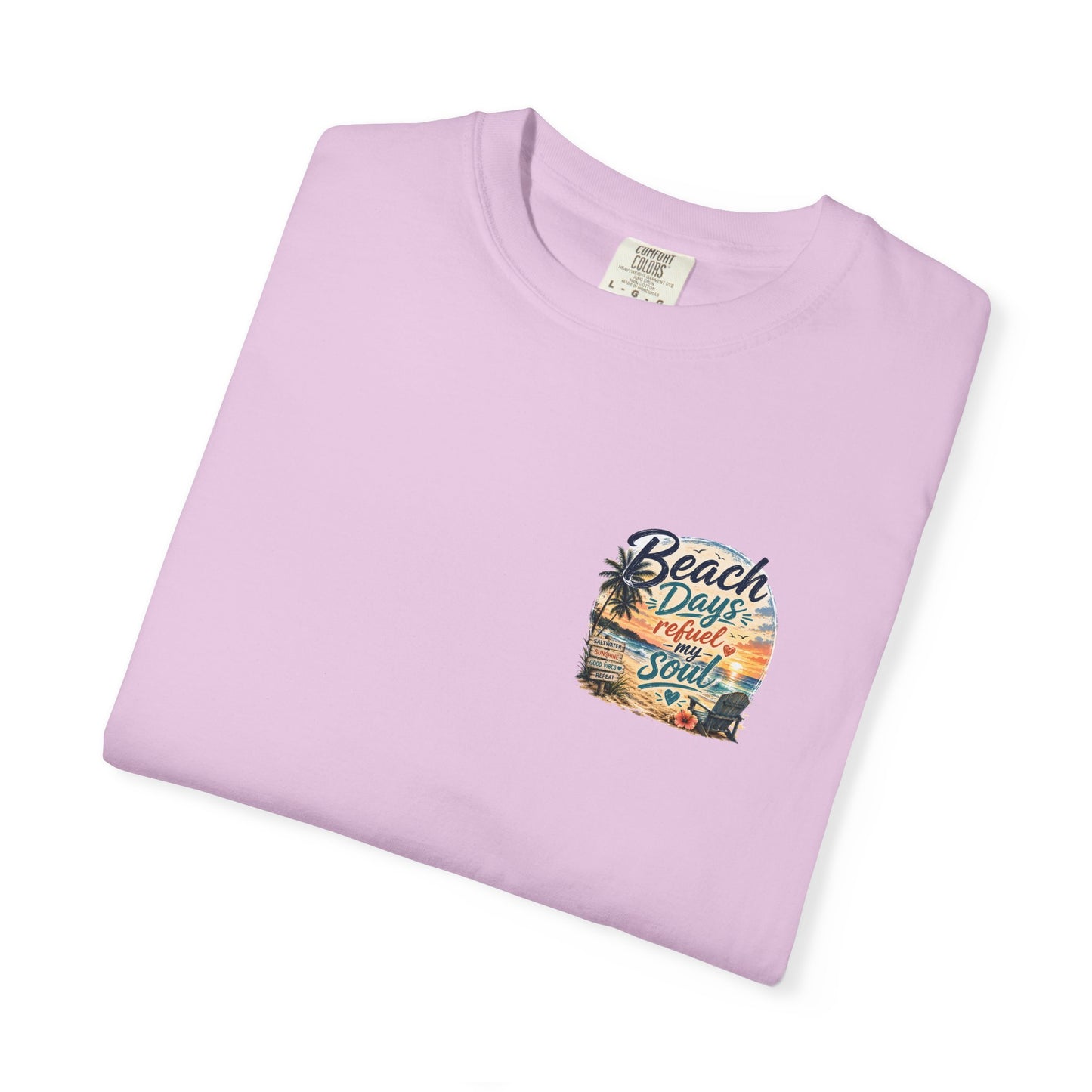 Beach Days T-Shirt — "Beach Days Refuel My Soul" Graphic Tee