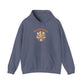 Beach Lover Starfish Hoodie — Coastal Seashell Graphic Sweatshirt