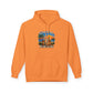 Great Minds Drink Alike Hoodie — Tropical Sunset Palm Beach Graphic Sweatshirt