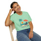 Tropical Vibes Beach Scene Tee (Relax & Unwind)