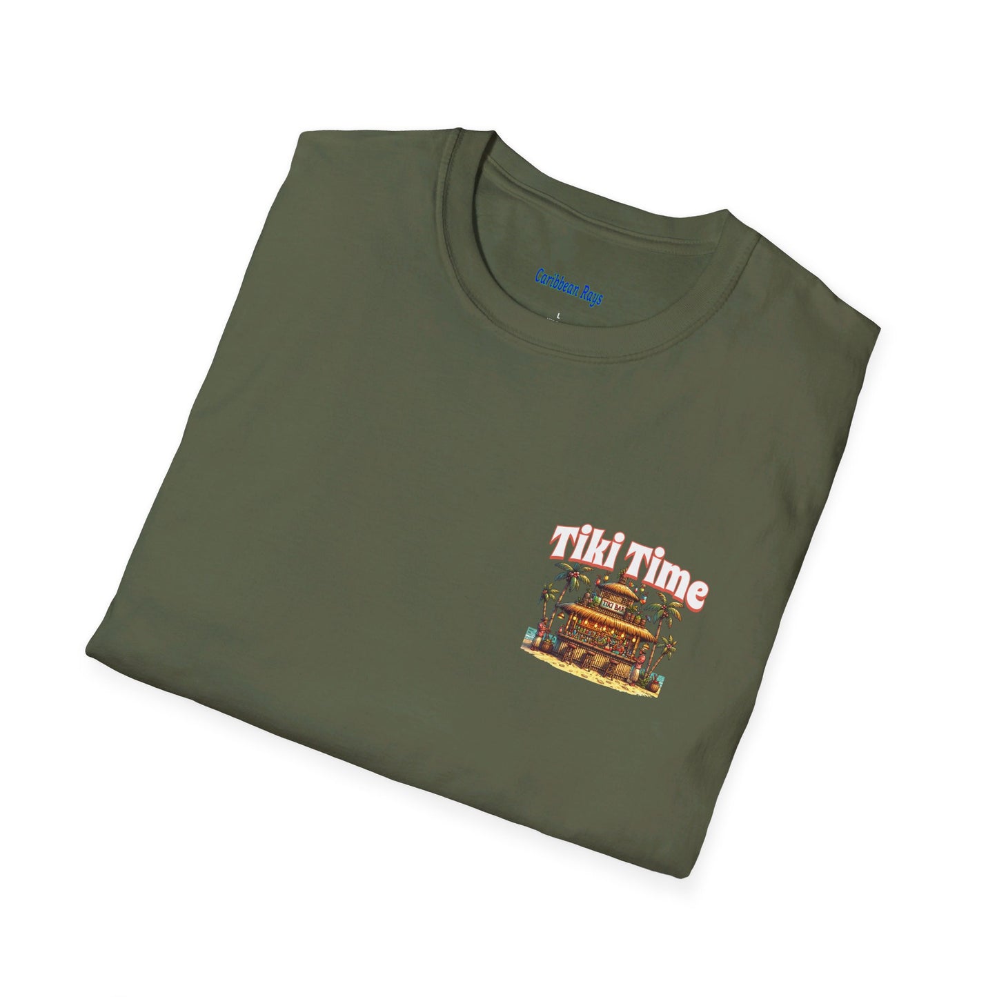 Tiki Time Bar Unisex Softstyle T-Shirt