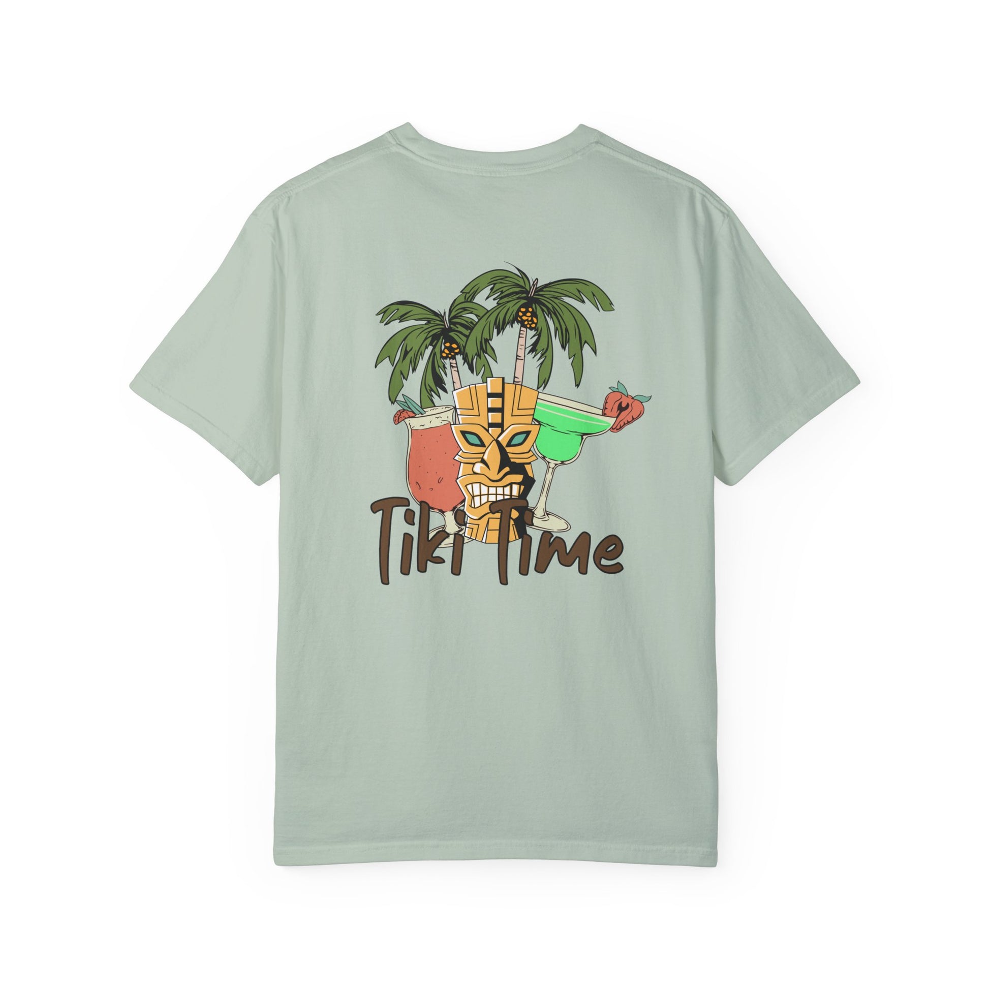 Resort Collection Tiki Time Unisex Garment-Dyed T-shirt at Caribbean Rays