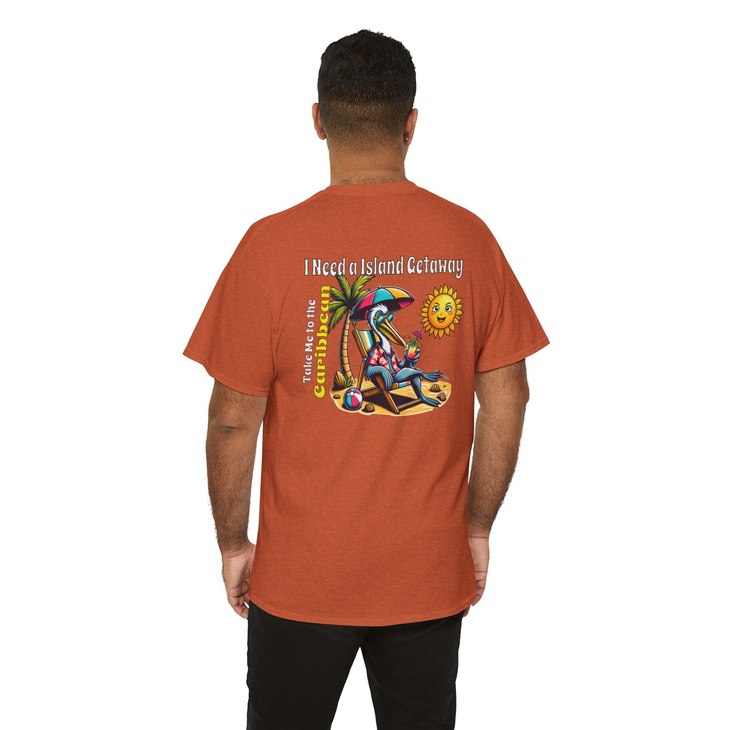 Island Getaway Unisex Heavy Cotton Tee