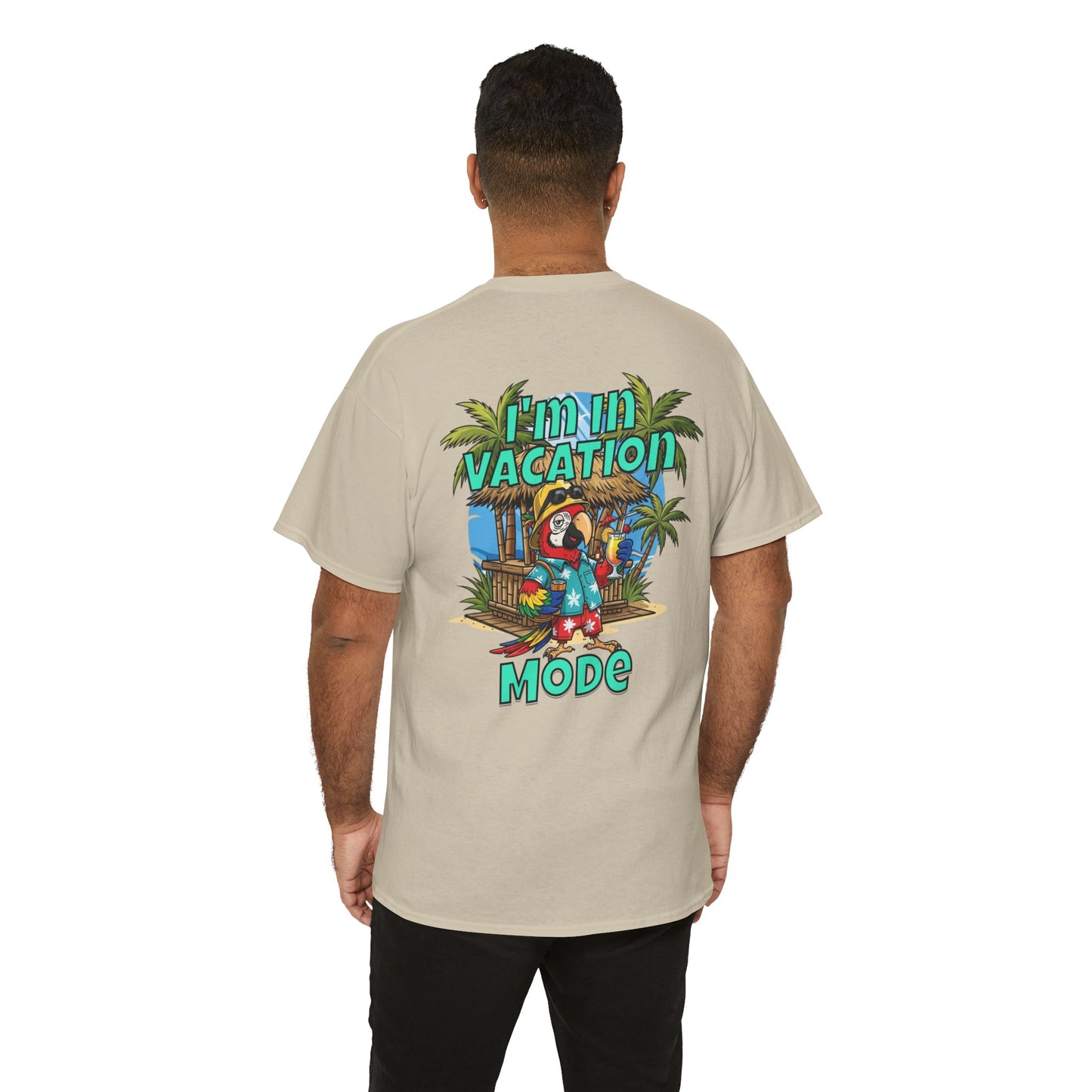 Vacation Mode T-Shirt — I'm in Vacation Mode Tropical Graphic Tee