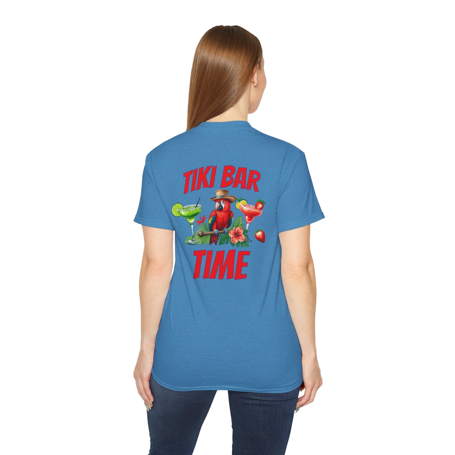 Tiki Beach Collection Tik Bar Time Unisex Ultra Cotton Tee