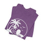 Beach Life T-Shirt – Palm Tree Sunset Graphic Tee