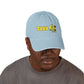 Tiki Embroidered Denim Hat — Tropical Surf Cap
