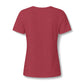 Beach Life V-Neck Tee — Women's Tropical Hibiscus Graphic
