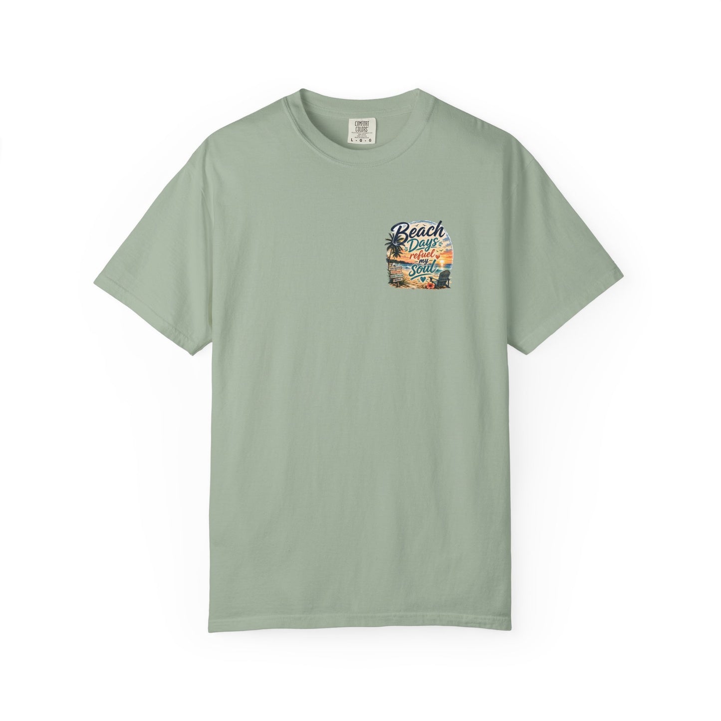 Beach Days T-Shirt — "Beach Days Refuel My Soul" Graphic Tee