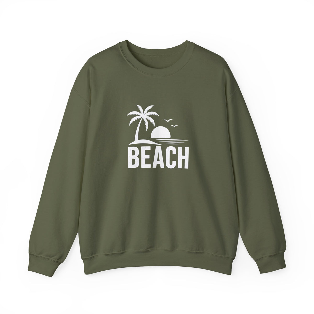 Beach Sunset Crewneck Sweatshirt