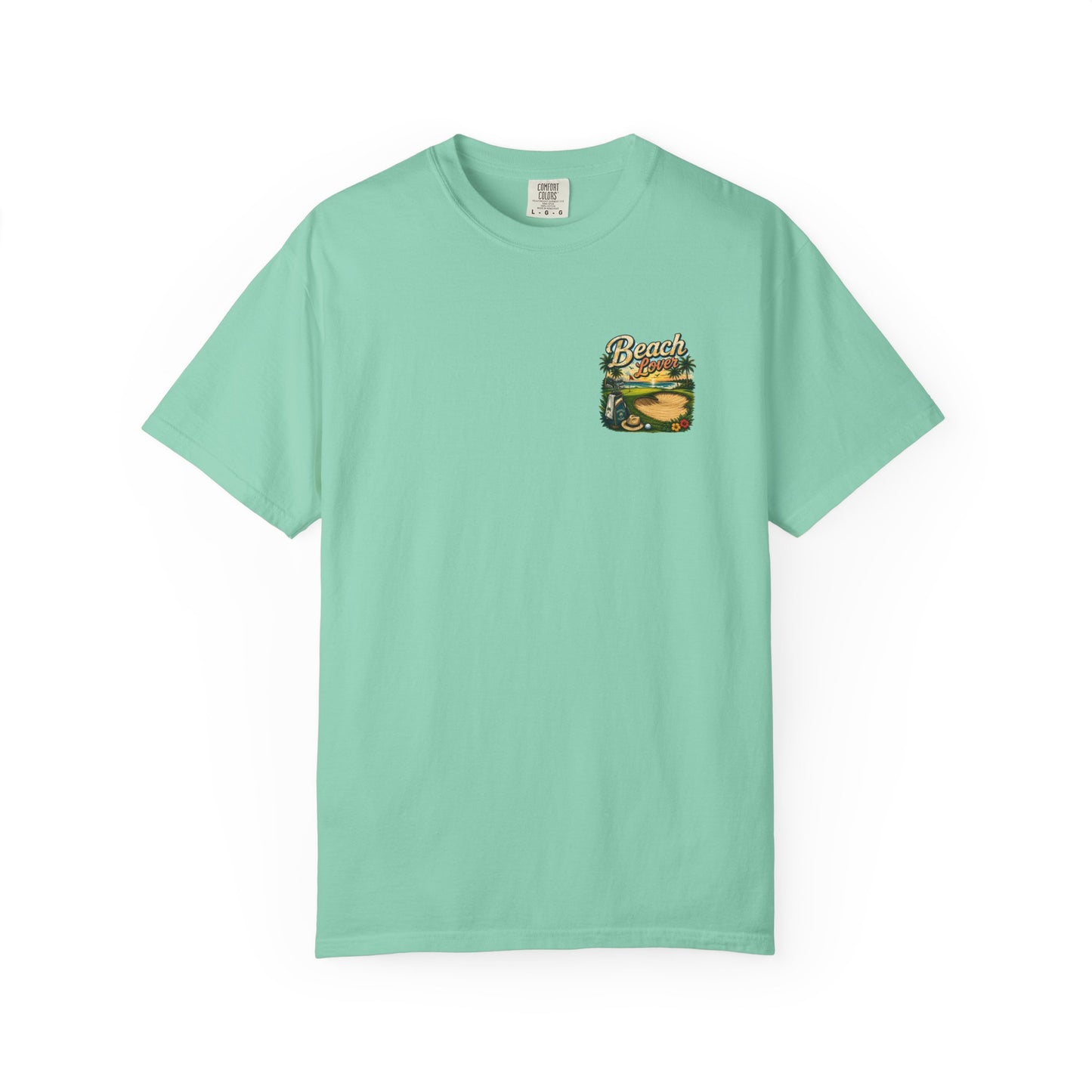 Beach Lover T-Shirt — Tropical Surf & Sand Graphic Tee