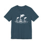 Dolphin Trio Tee — Playful Ocean Graphic T-Shirt