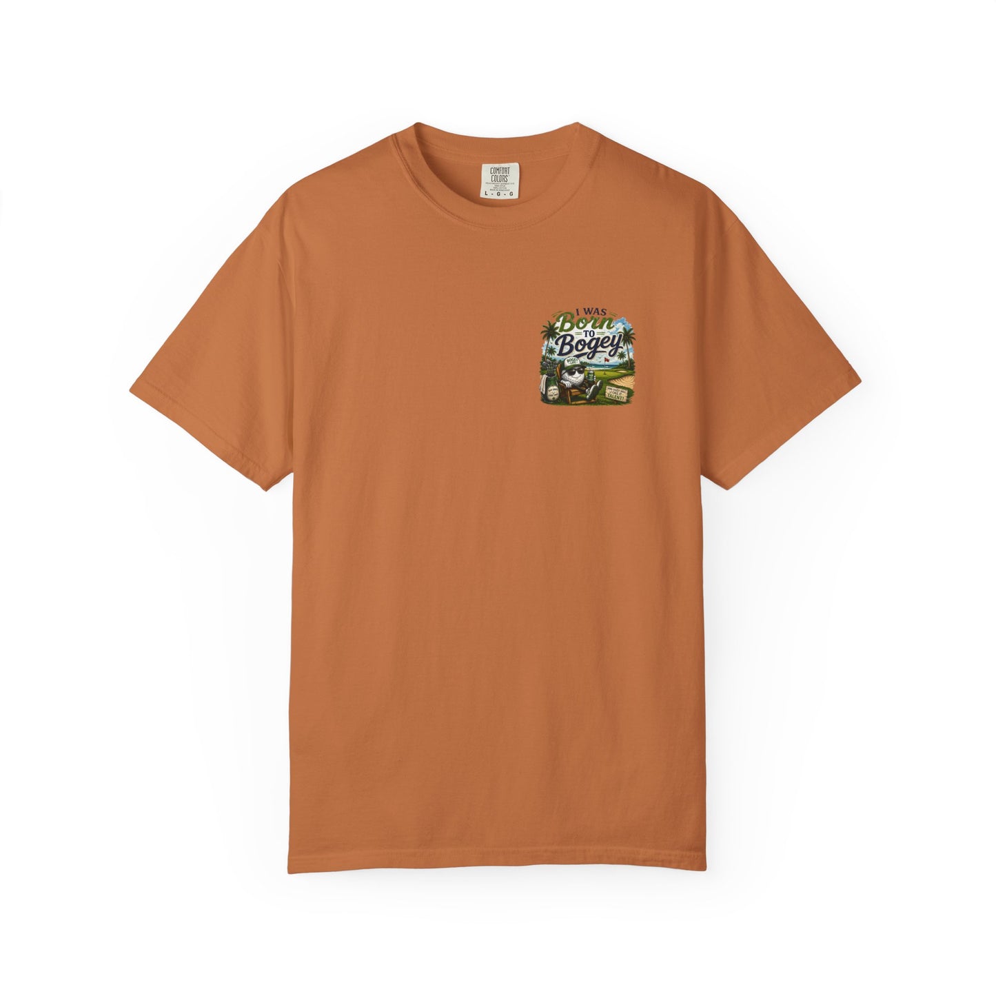 Born to Bogey T-Shirt — Retro Golf Skull Graphic Tee
