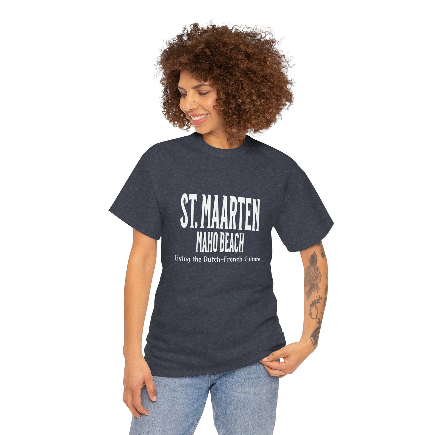 St. Maarten Maho Beach Tee — Caribbean Vacation T-Shirt