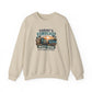 Crewneck Sweatshirt — "Today's Forecast: Mostly Drunk with a Chance of Fishing" Vintage Fishing Crewneck