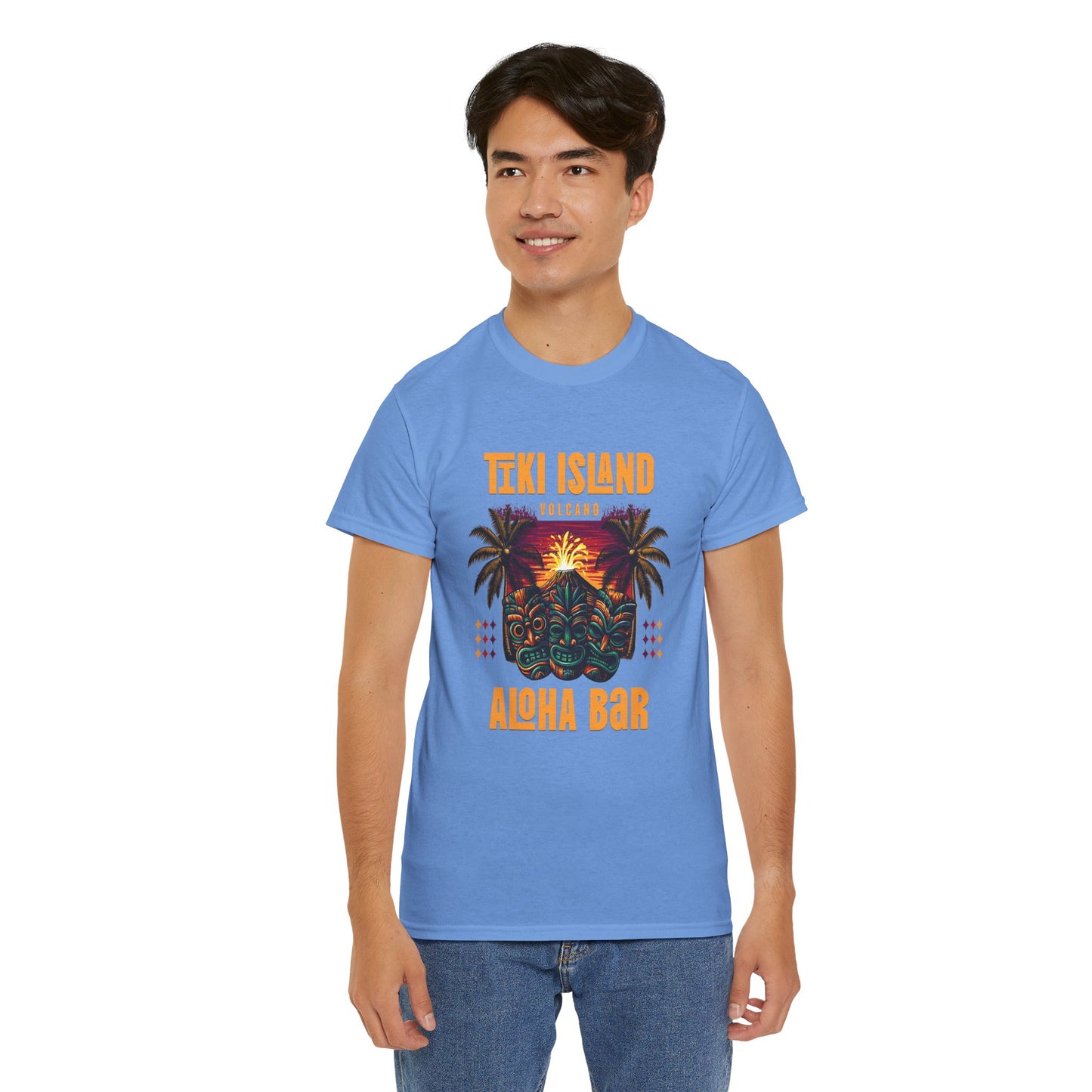 Tiki Island Aloha Bar, Unisex Graphic Shirt