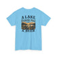 Fishing Tee — "A Lake, A Fishing Pole, A Beer" Graphic Shirt
