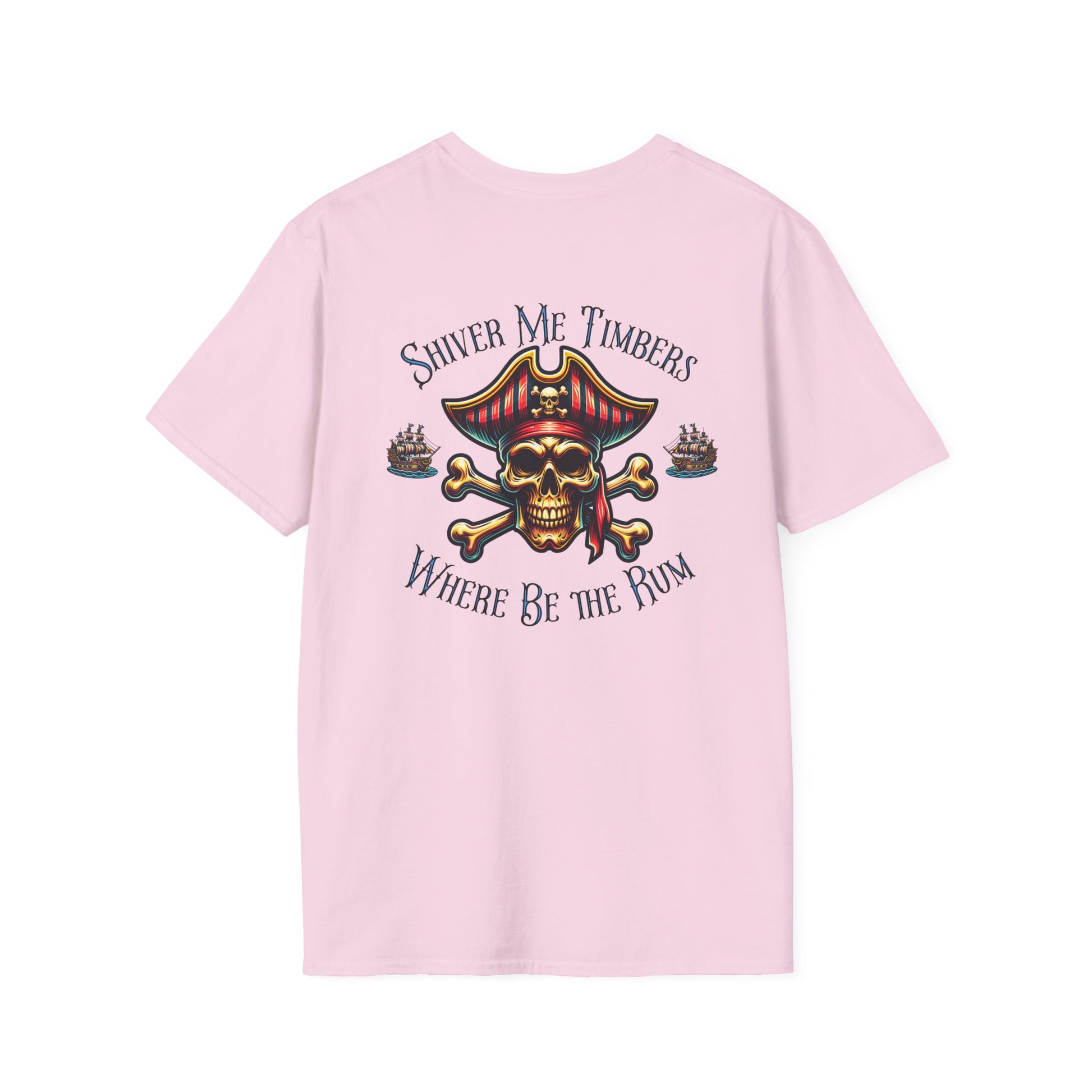 Shiver Me Timbers Unisex Softstyle T-Shirt - Caribbean Rays