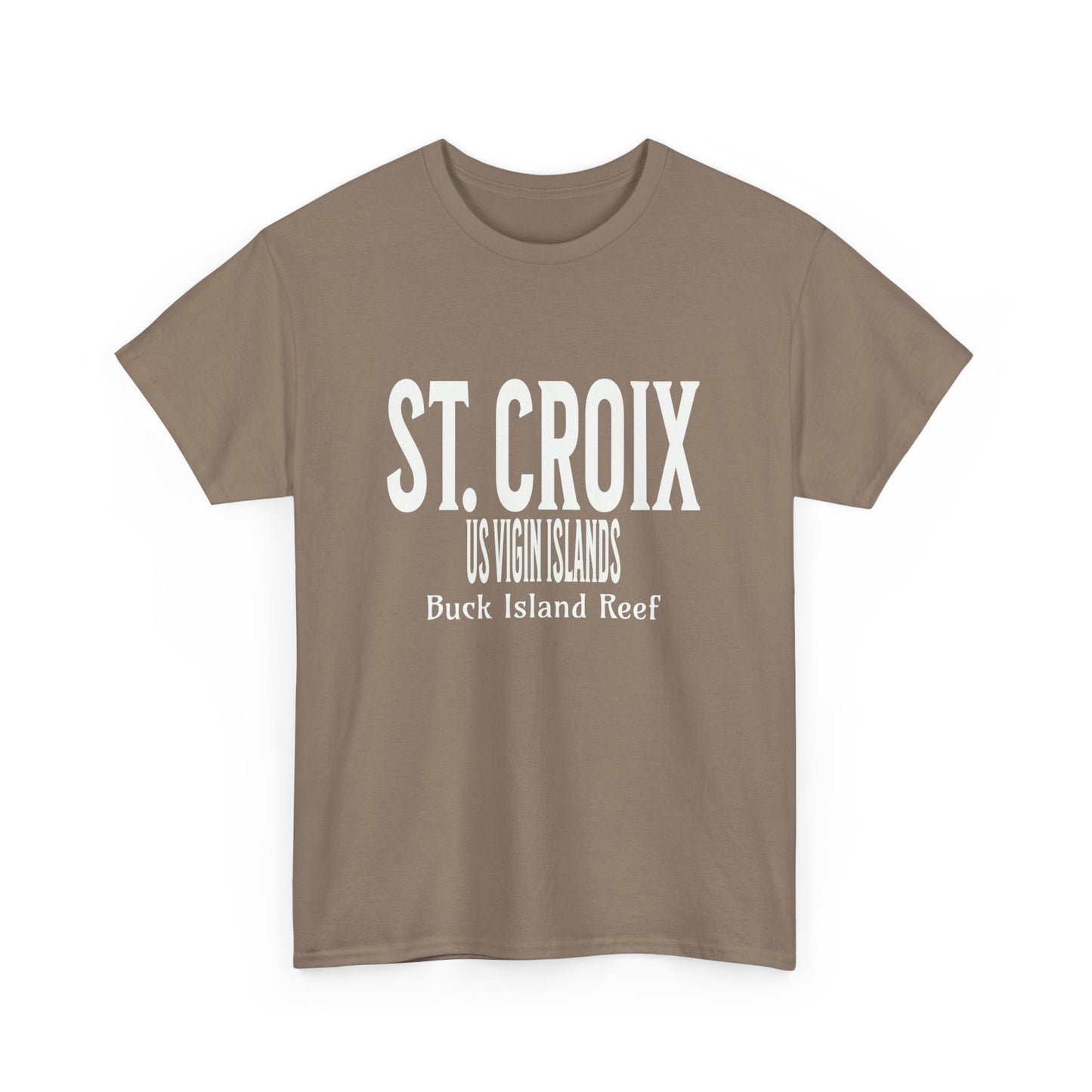 Island Collection St. Croix Unisex Heavy Cotton Tee at Caribbean Rays