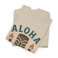 Aloha Tiki Tribal Tee with Torches- Tiki T-Shirt