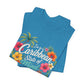 Caribbean State of Mind Tee — Tropical Floral Vacation T‑Shirt