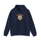 Beach Lover Starfish Hoodie — Coastal Seashell Graphic Sweatshirt