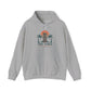 Tiki Vibes Hoodie — Retro Sunset Palm Tree Sweatshirt