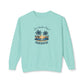 Paradise Sunset Crewneck — "Just Another Day in Paradise" Sweatshirt