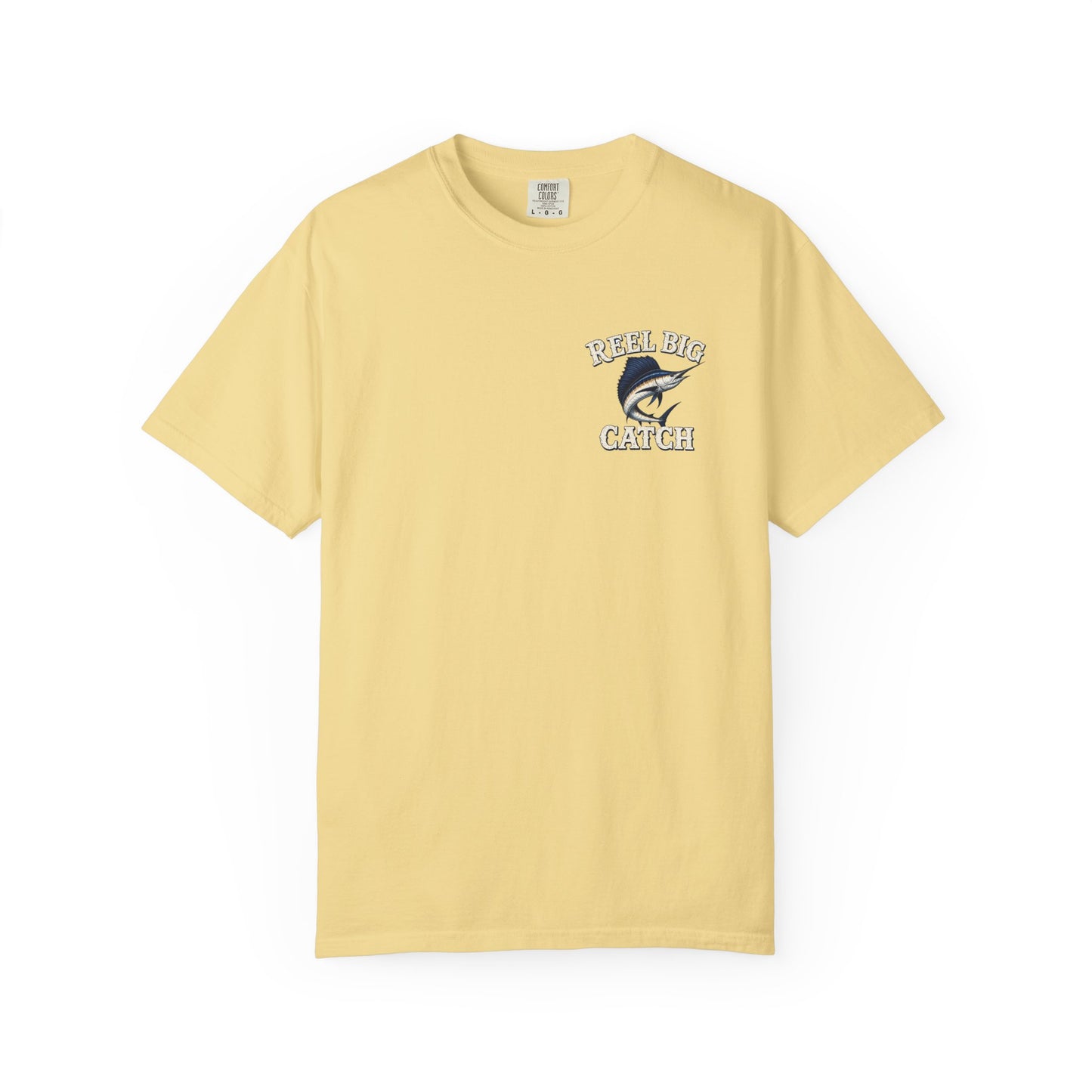 Reel Big Catch Fishing T-Shirt — Sailfish Offshore Angler Tee