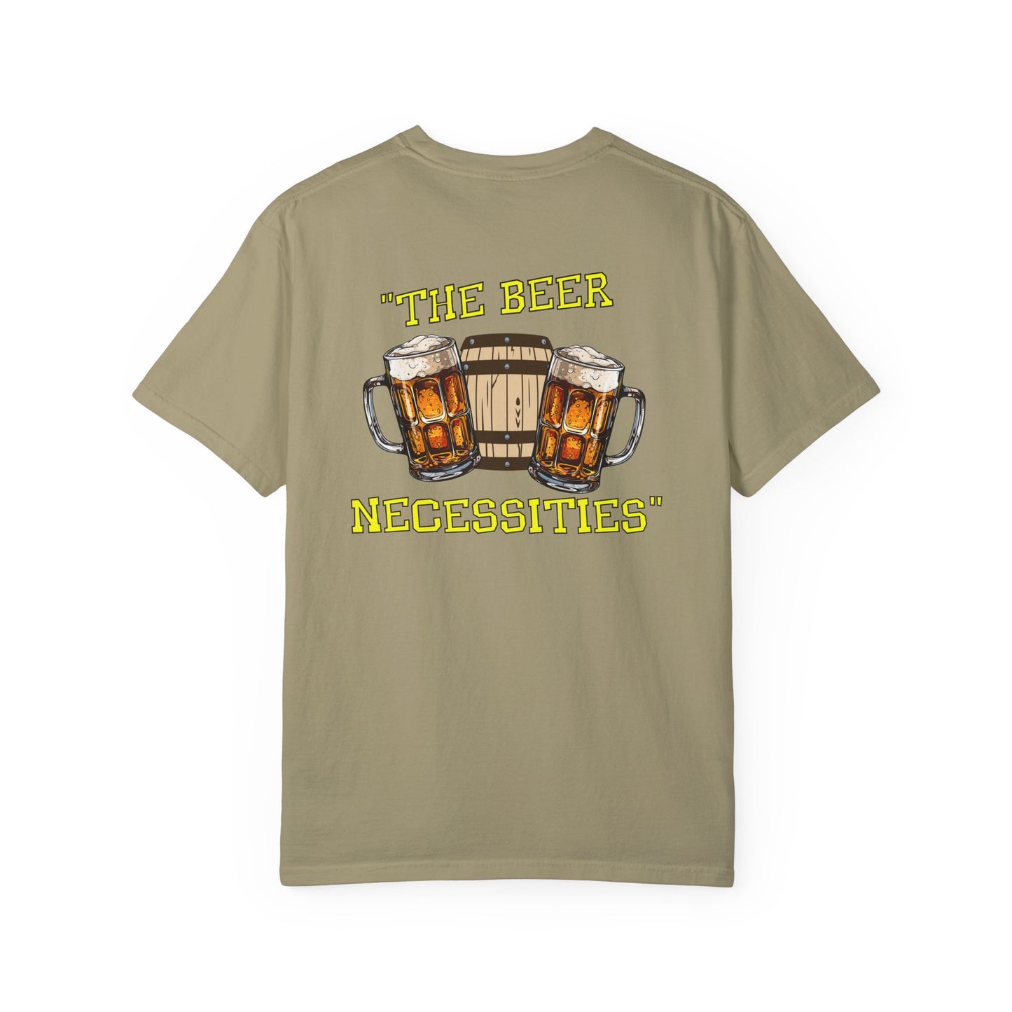 Resort Collection The Beer Necessities Unisex Garment-Dyed T-shirt on Caribbean Rays