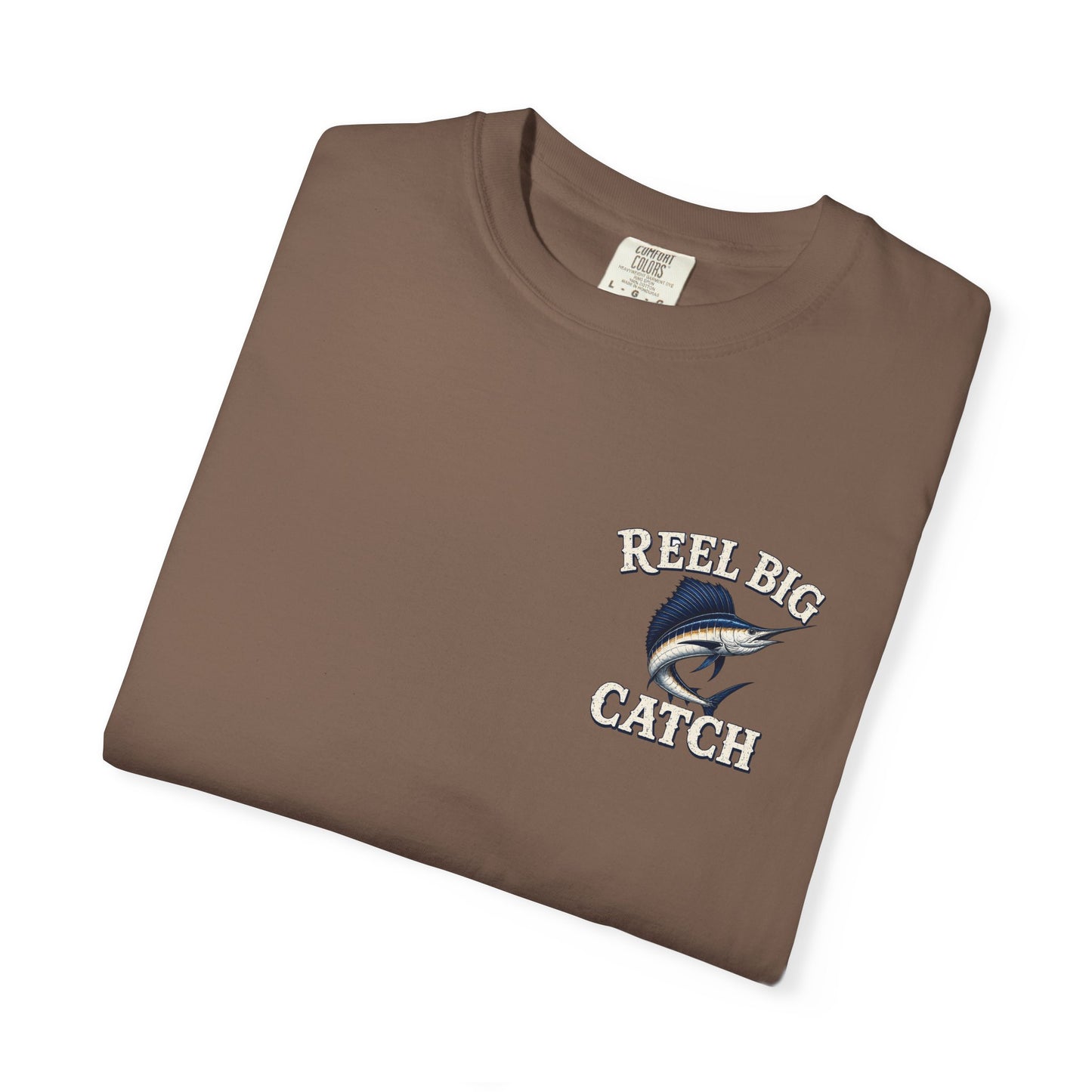 Reel Big Catch Fishing T-Shirt — Sailfish Offshore Angler Tee