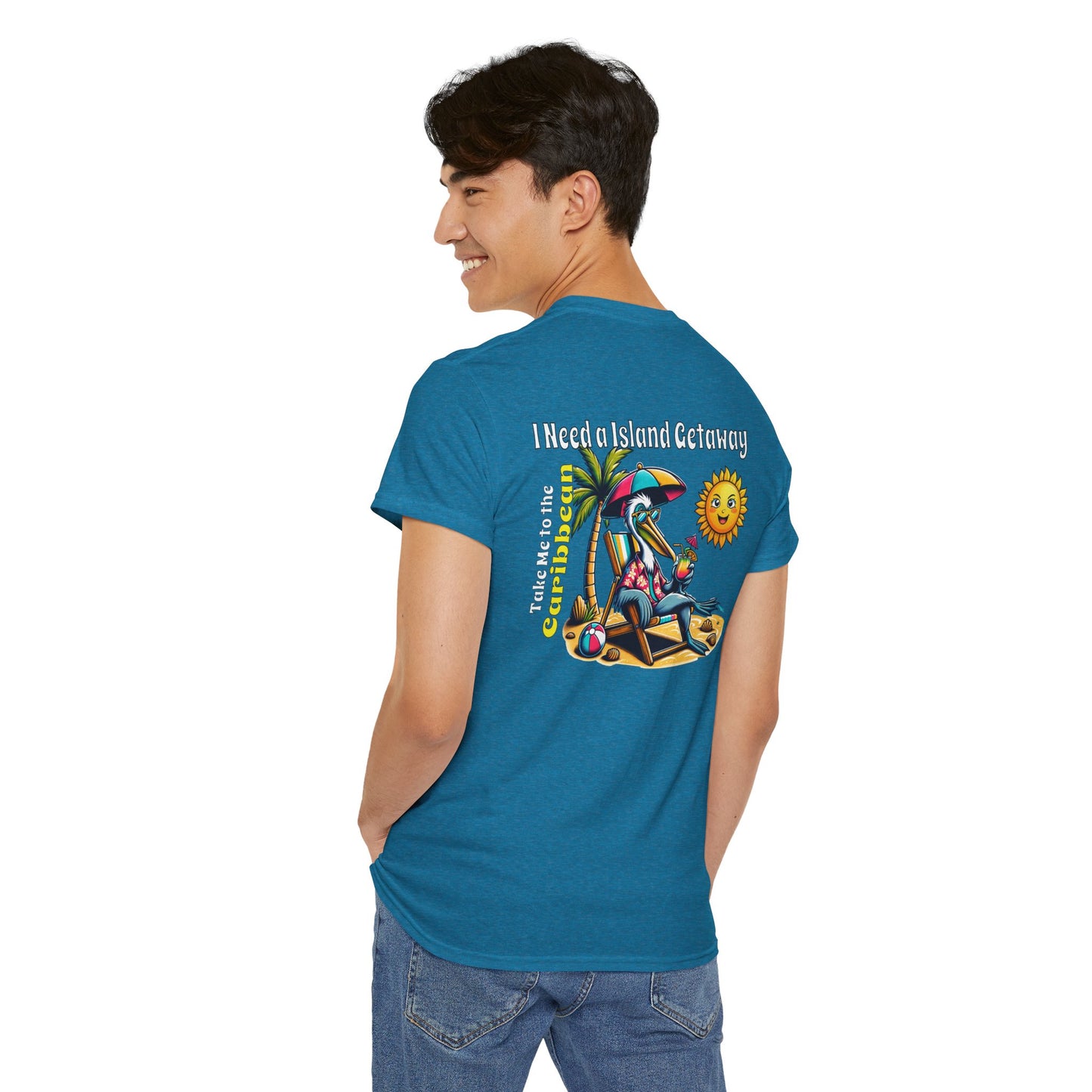 Island Getaway Unisex Heavy Cotton Tee