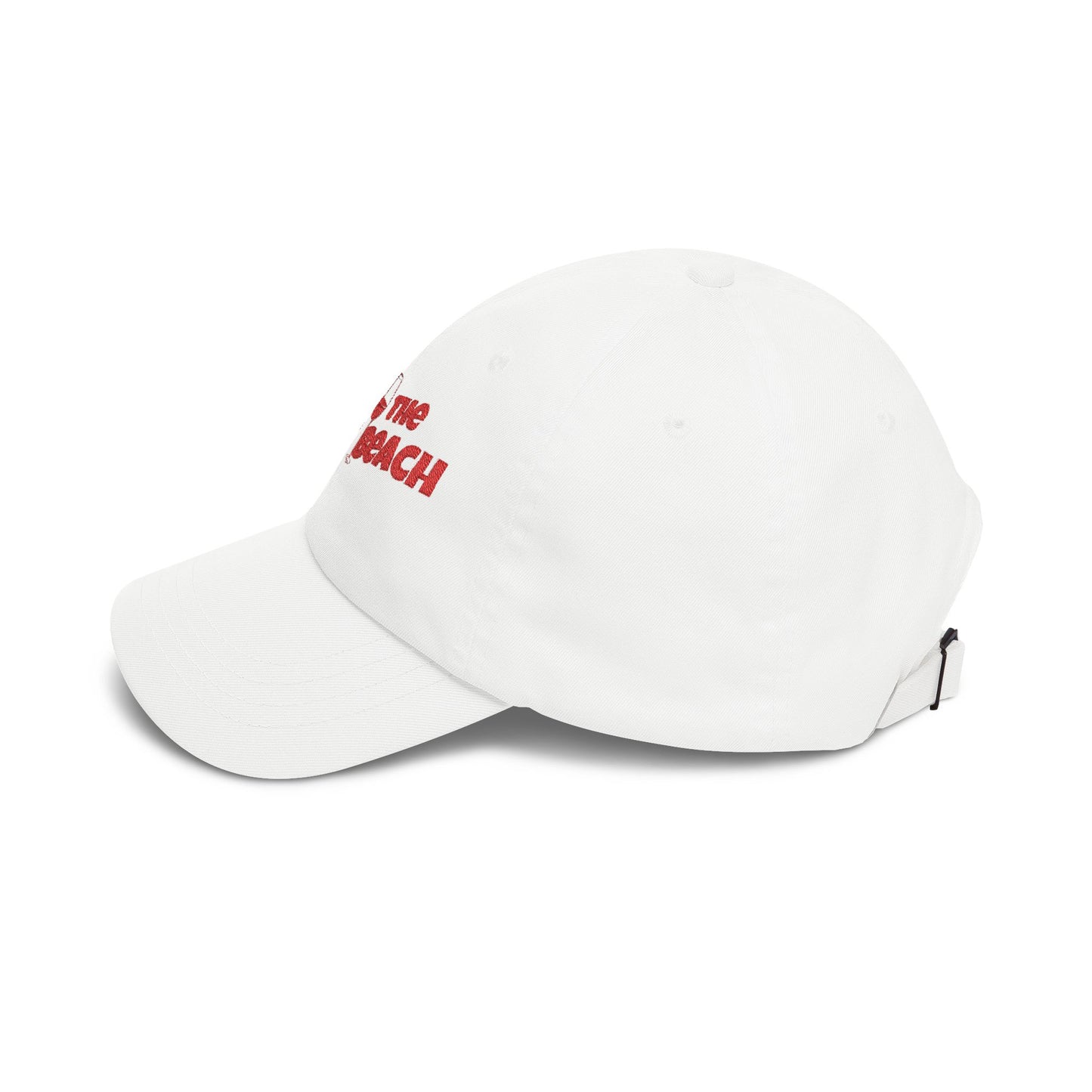 "Wine and the Beach" Embroidered Baseball Hat