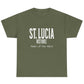 Island Collection St. Lucia Unisex Heavy Cotton Tee