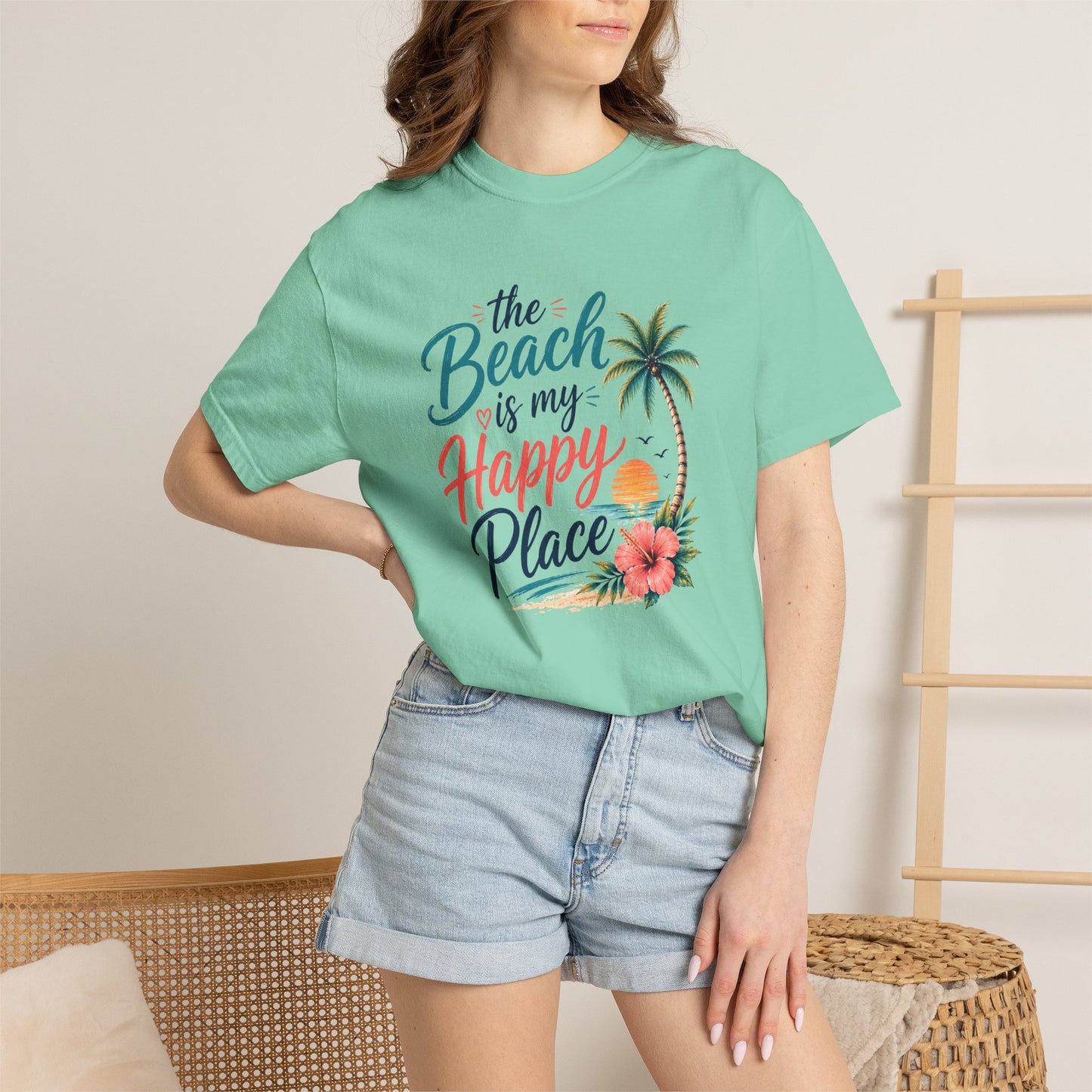 The Beach Is My Happy Place T-Shirt
