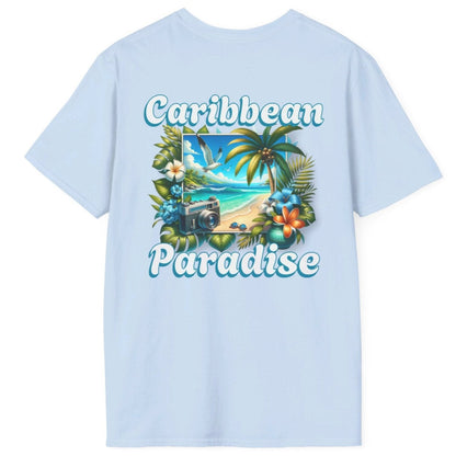 Caribbean Paradise Unisex Softstyle T-Shirt by Caribbean Rays