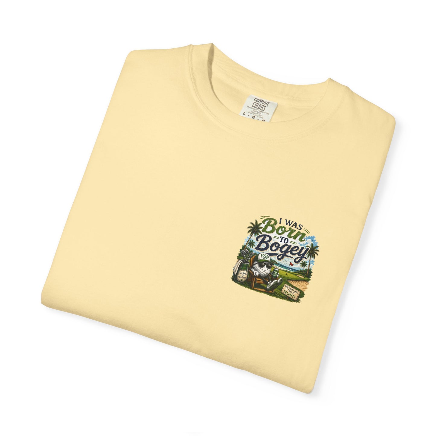 Born to Bogey T-Shirt — Retro Golf Skull Graphic Tee