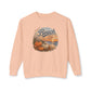 Beach Life Fall Pumpkin Lightweight Crewneck Sweatshirt