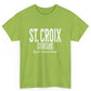 Island Collection St. Croix Unisex Heavy Cotton Tee by Caribbean Rays