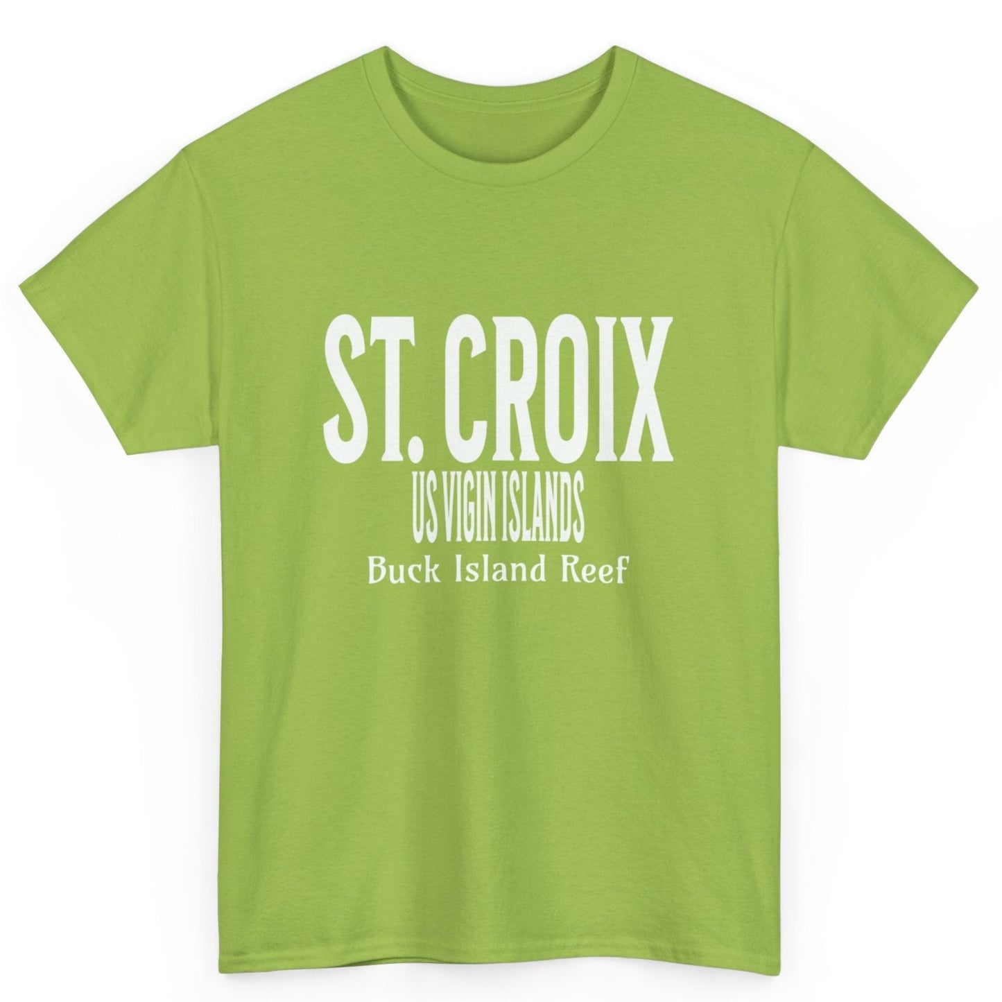 Island Collection St. Croix Unisex Heavy Cotton Tee by Caribbean Rays