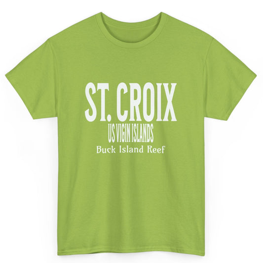 Island Collection St. Croix Unisex Heavy Cotton Tee by Caribbean Rays