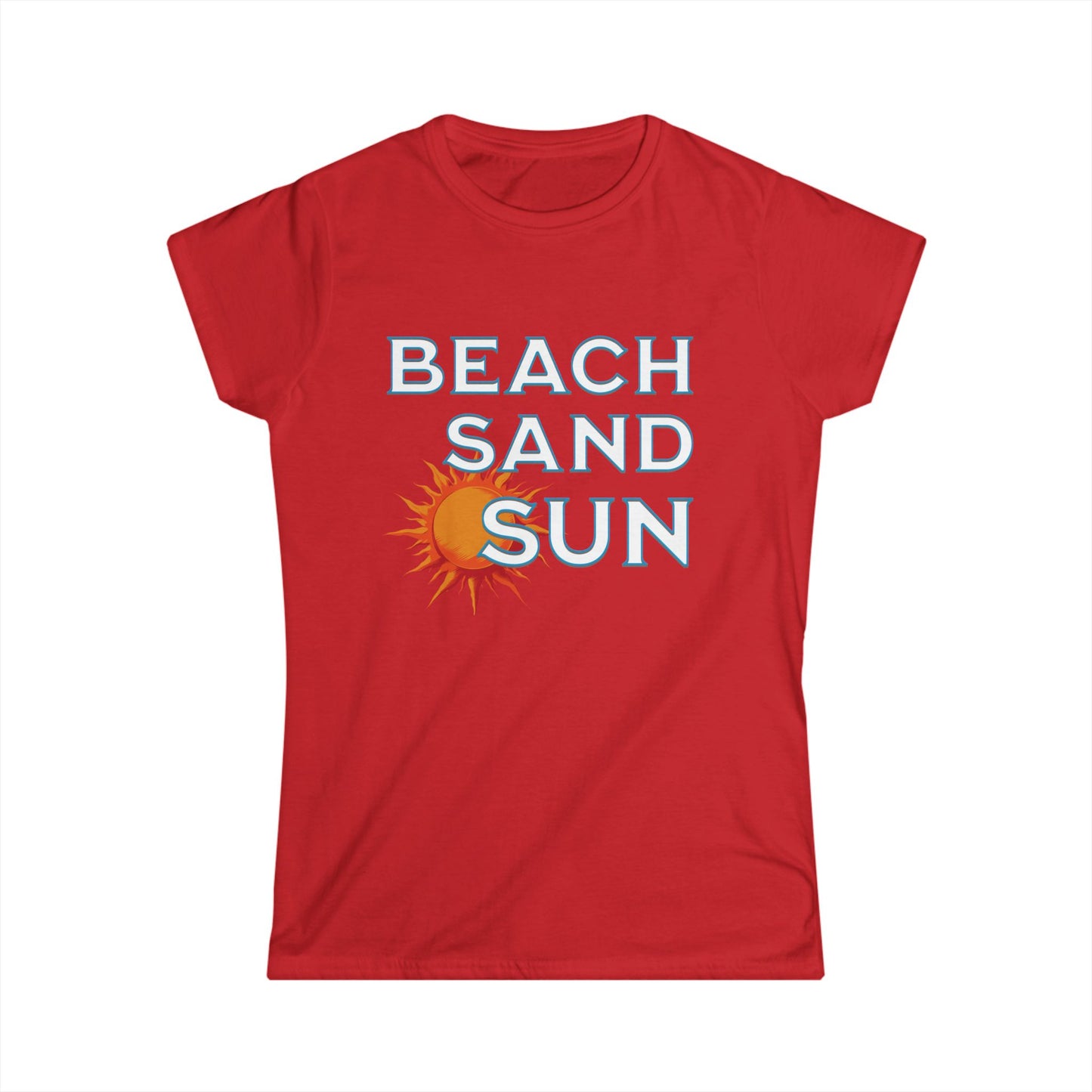 Beach Sand Sun Women's Tee - Sun Vacation Shirt