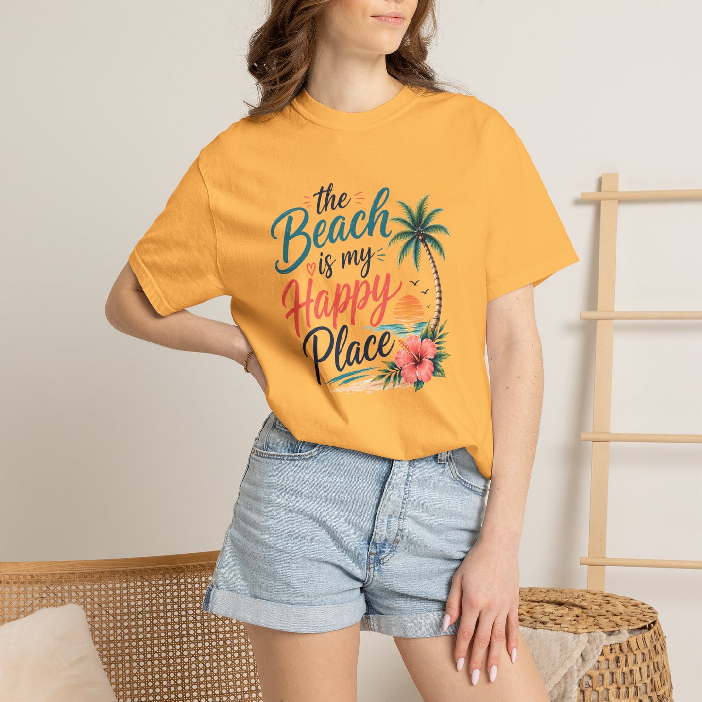 The Beach Is My Happy Place T-Shirt