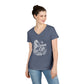Ocean Life Seahorse V-Neck Tee