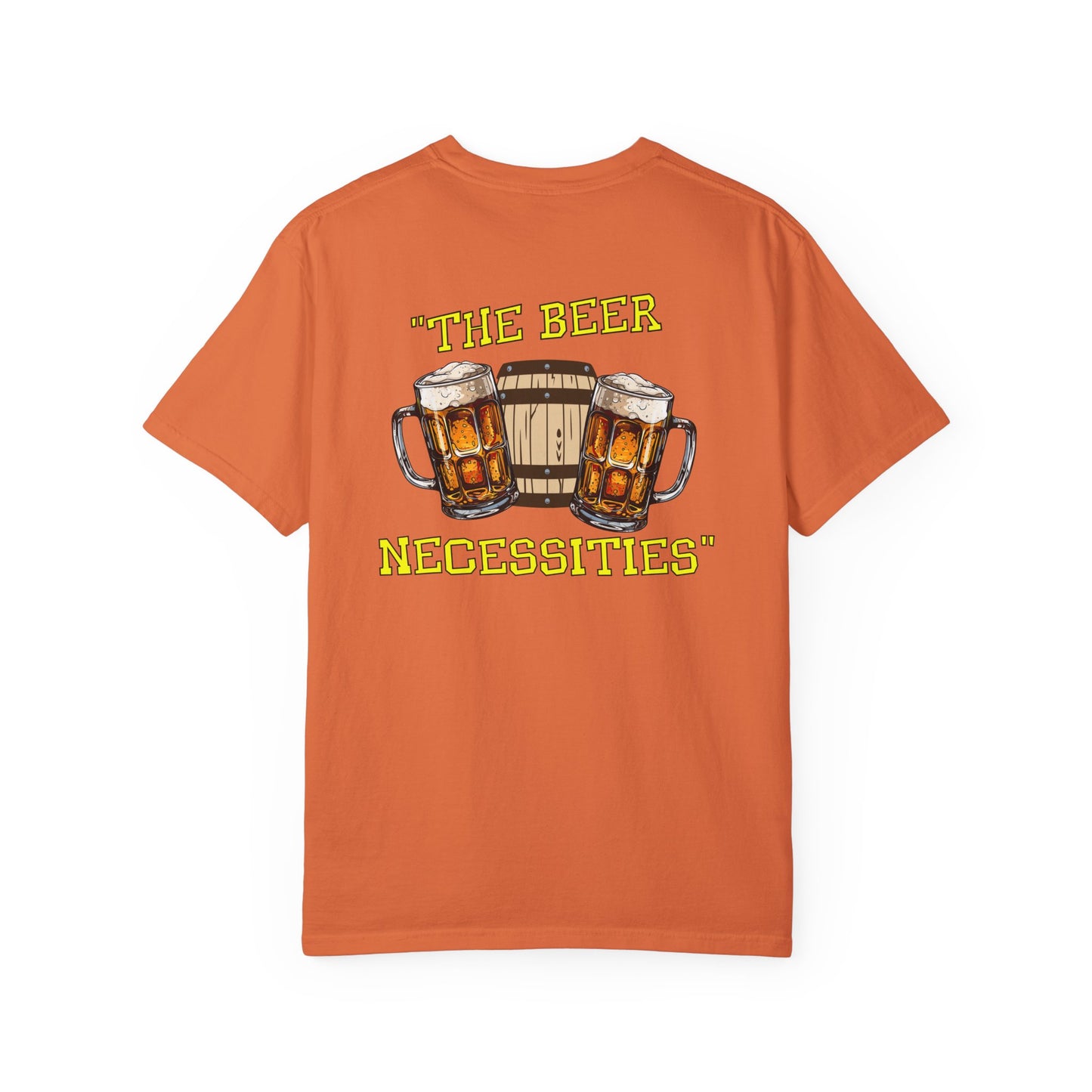 Resort Collection The Beer Necessities Unisex Garment-Dyed T-shirt by Caribbean Rays