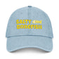 Salty Bonefish Embroidered Baseball Cap