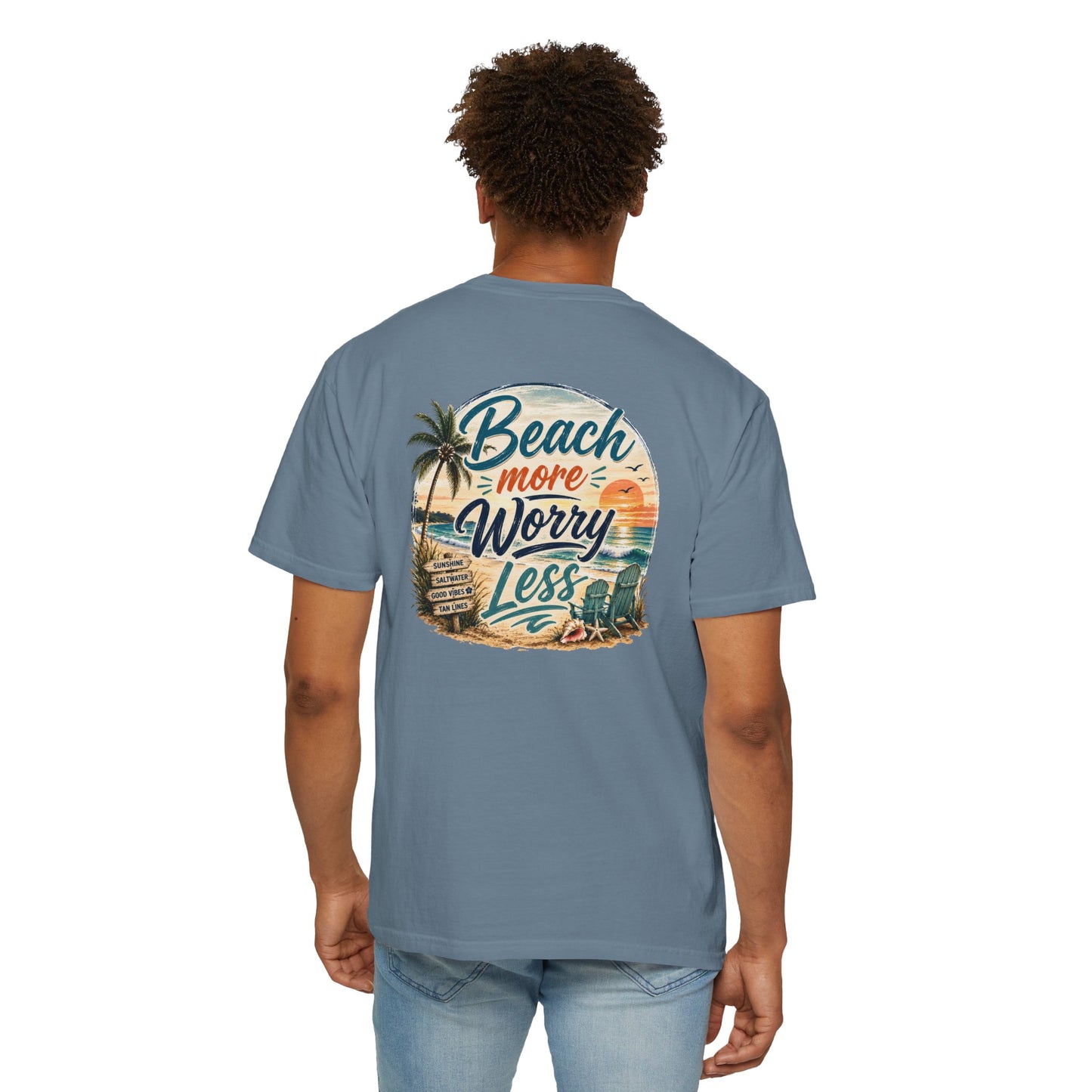 Beach More Worry Less T-Shirt