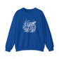 Sea Turtle Crewneck Sweatshirt — Hand-Drawn Marine Life Graphic